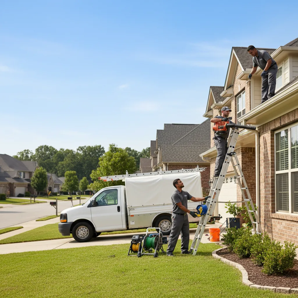 Home Gutter Service in Alleyton, TX near me